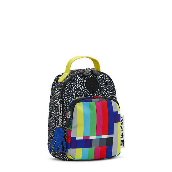 Kipling Alber MTV 3-in-1 Convertible Mini Bag Rugzak Gekleurd | België 1677AH